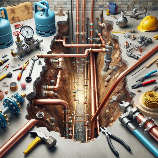 Как правильно провести газ в подвал
